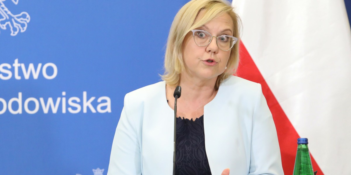 Anna Moskwa, minister klimatu i środowiska