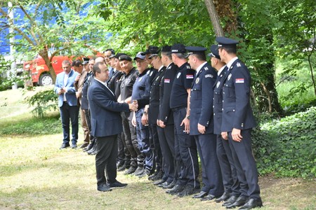Ivica Dačić u Šumicama 