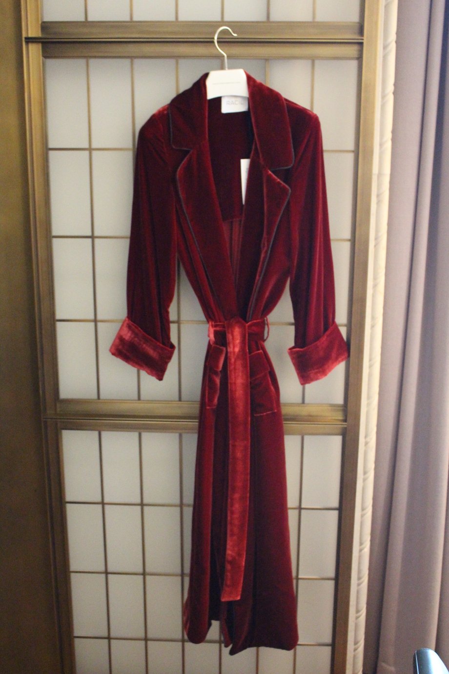 Velvet Racil robe (£630).