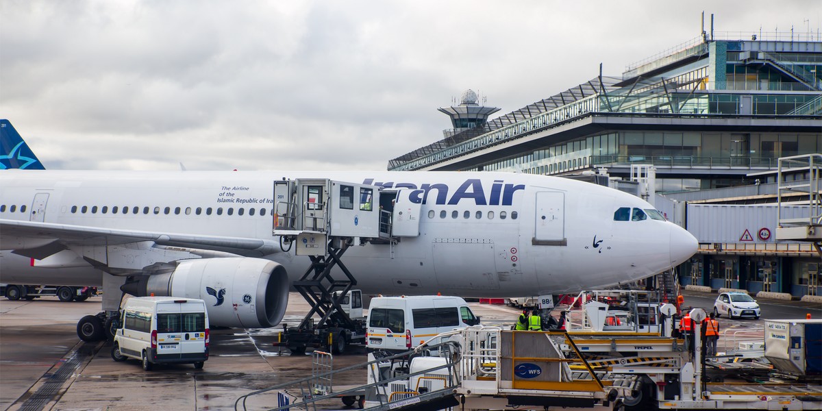 Samolot linii IranAir został dokładnie sprawdzony po wylądowaniu na lotnisku w Hamburgu (zdjęcie poglądowe)