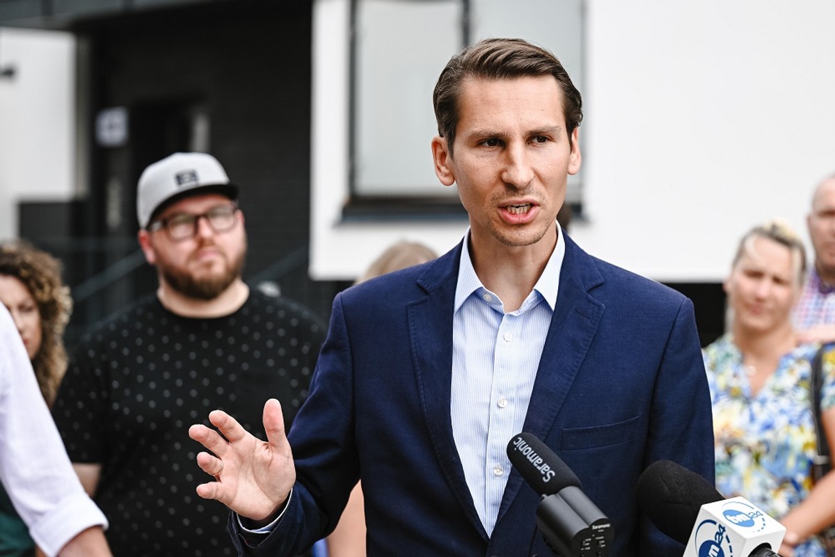 Kacper Płażyński, jeden z liderów list PiS w wyborach 2023