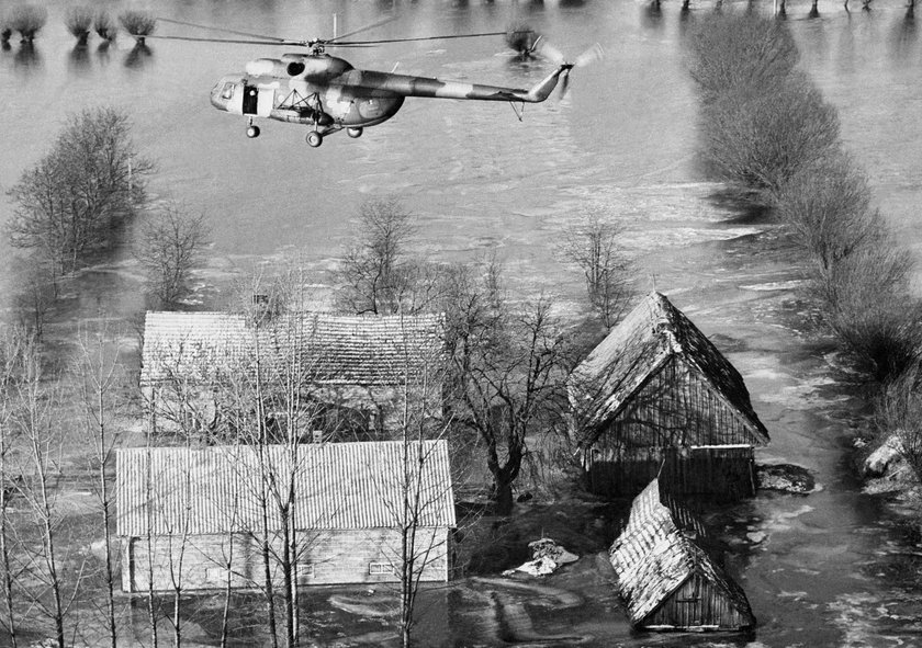 Część miasta znalazła się pod wodą. To była tragedia dla kilku tysięcy mieszkańców