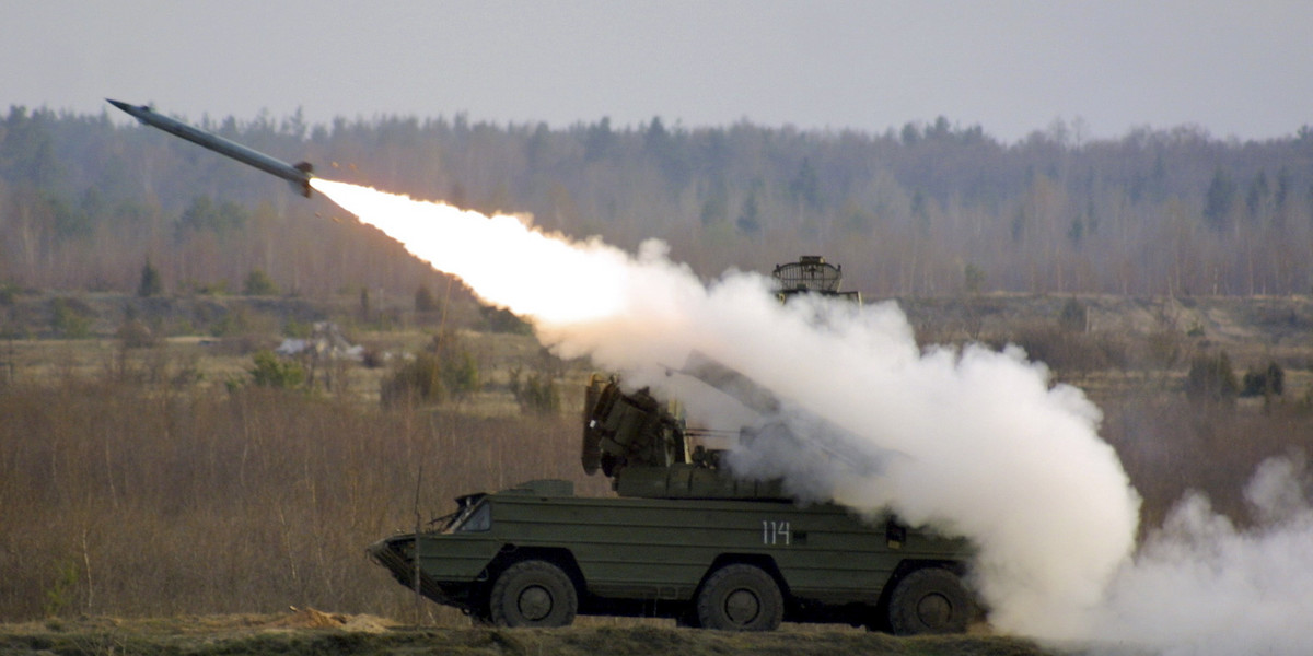 Rosyjski atak rakietowy w obwodzie lwowskim. Zdjęcie ilustracyjne.