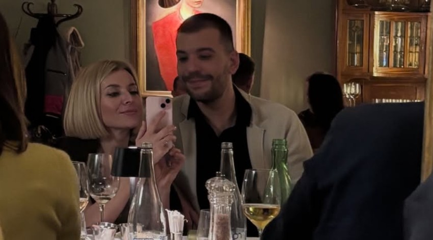 Anđelka Prpić sa mužem