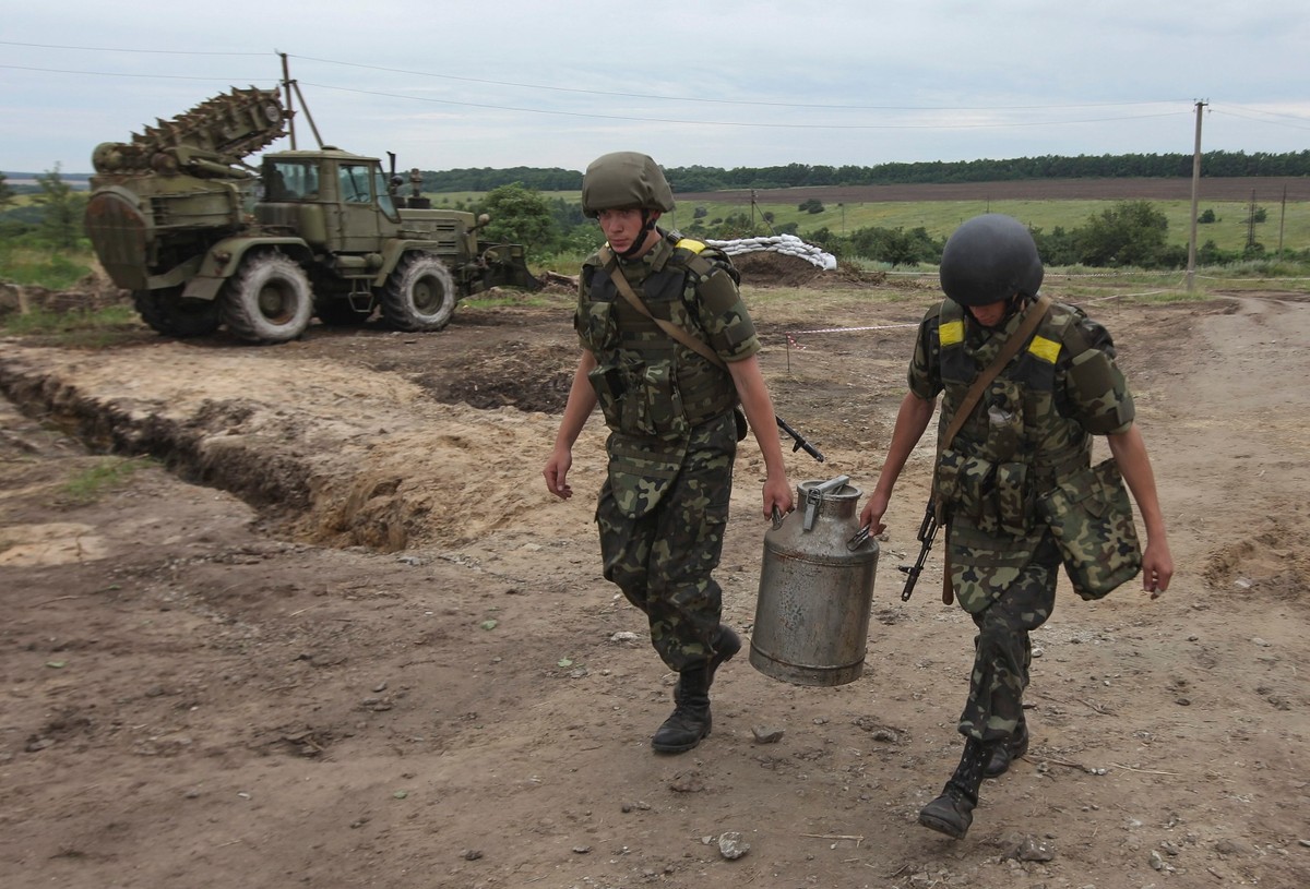 Ukraińscy żołnierze