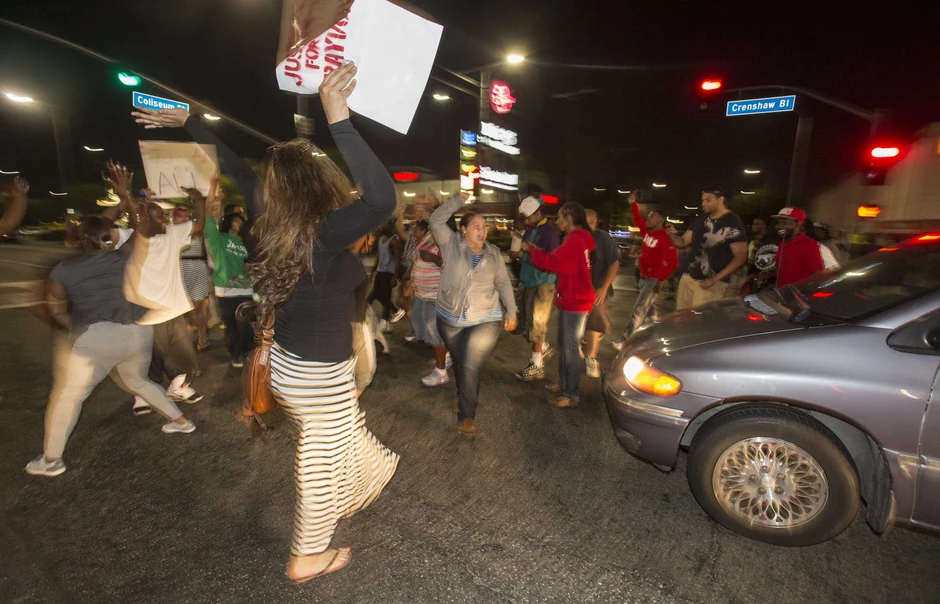 U Los Anđelesu autoput bio blokirans at vremena