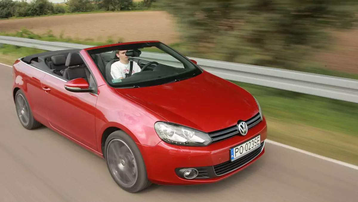 Volkswagen Golf Cabrio: bardzo szybkie otwarcie