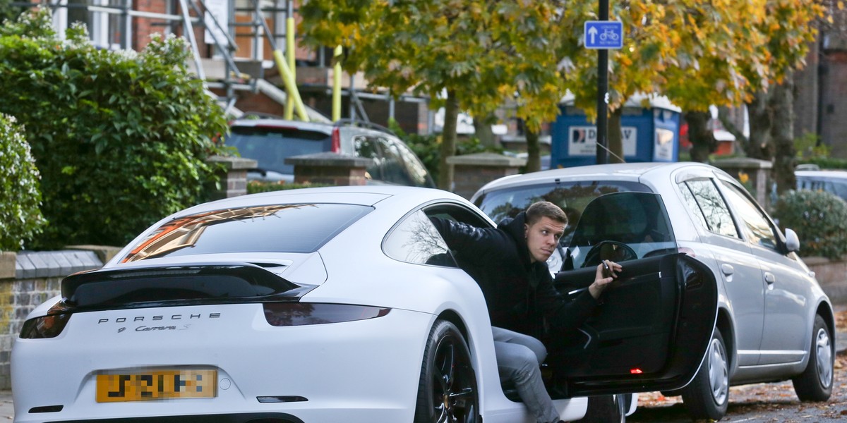 Wojciech Szczęsny w Londynie