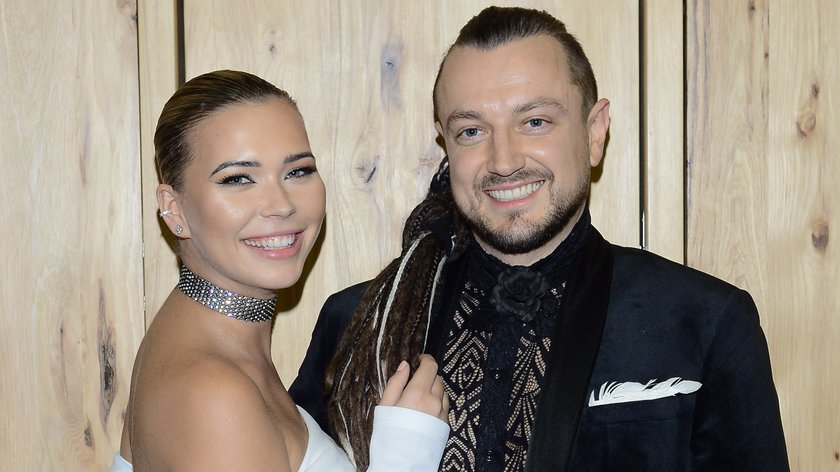 Sandra Kubicka i Aleksander Milwiw-Baron