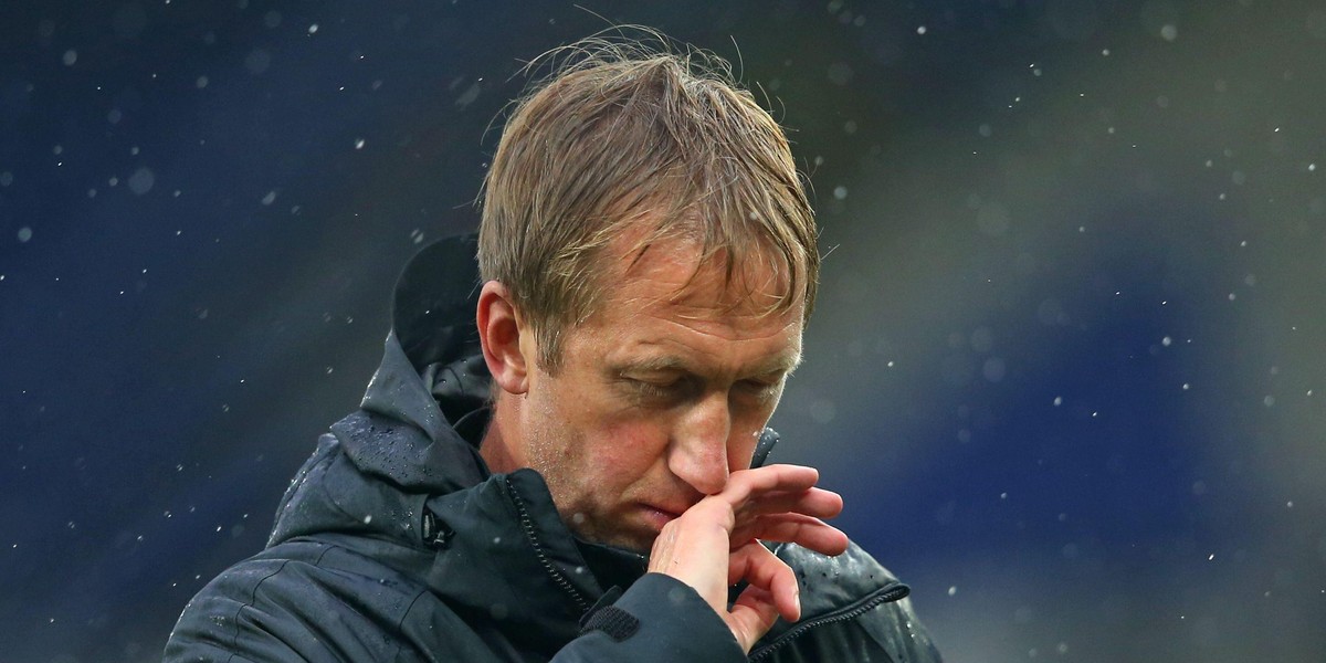 Graham Potter wyjawił, że otrzymuje groźby śmierci. 