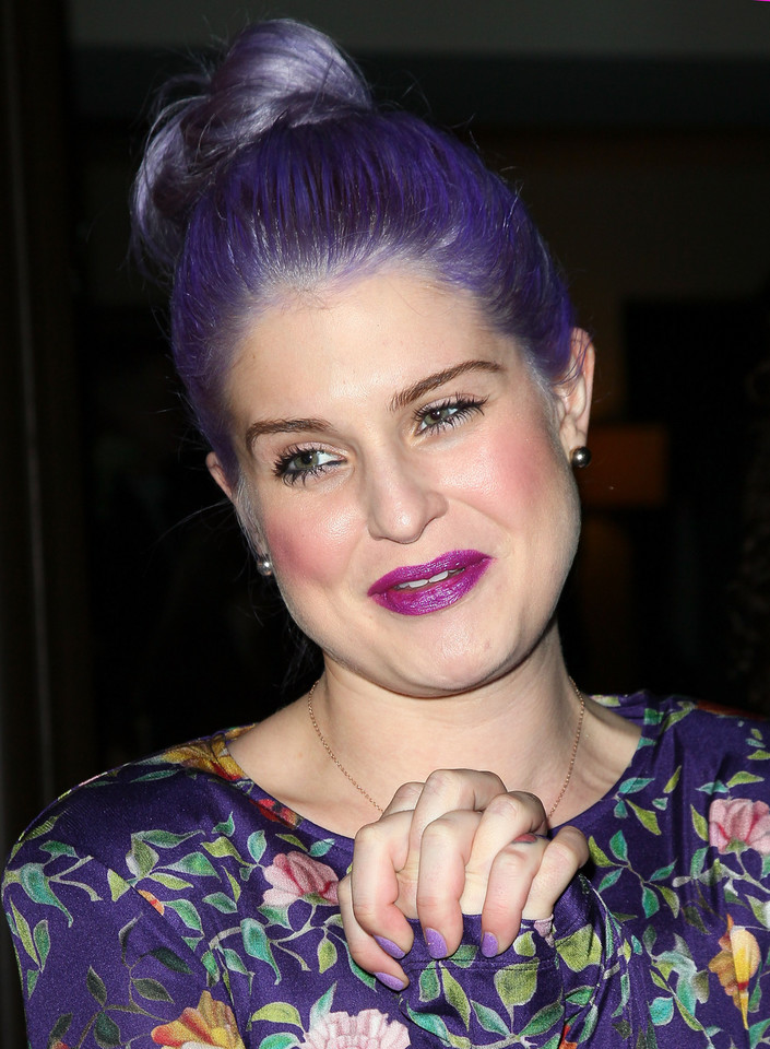 Kelly Osbourne zafarbowała włosy na... fioletowo