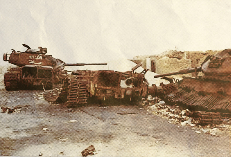 Izraelskie M60 zniszczone przez egipskich komandosów przy użyciu RPG-7