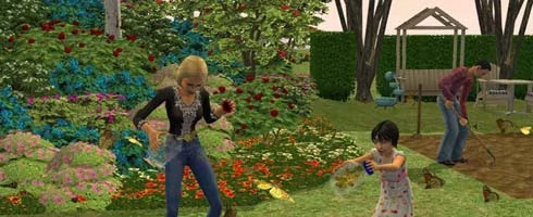 Screen z gry "The Sims 2: Season".