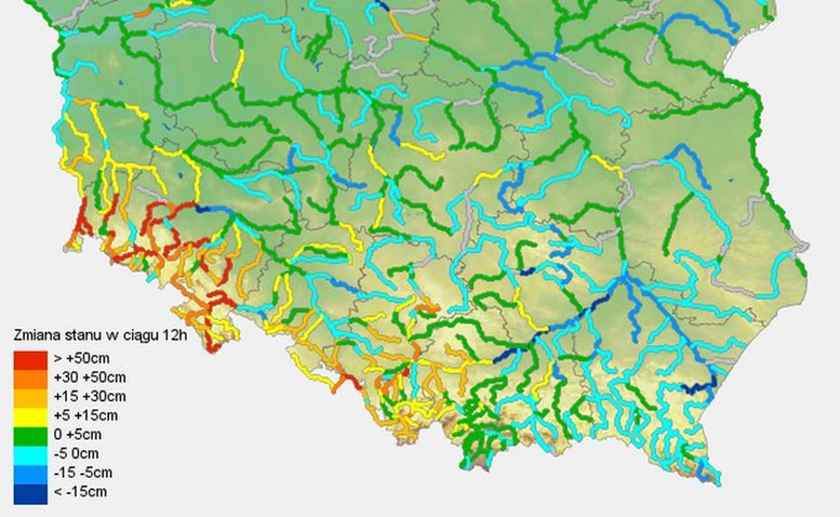  Stany alarmowe rzek przekroczone. IMGW wydało ostrzeżenia