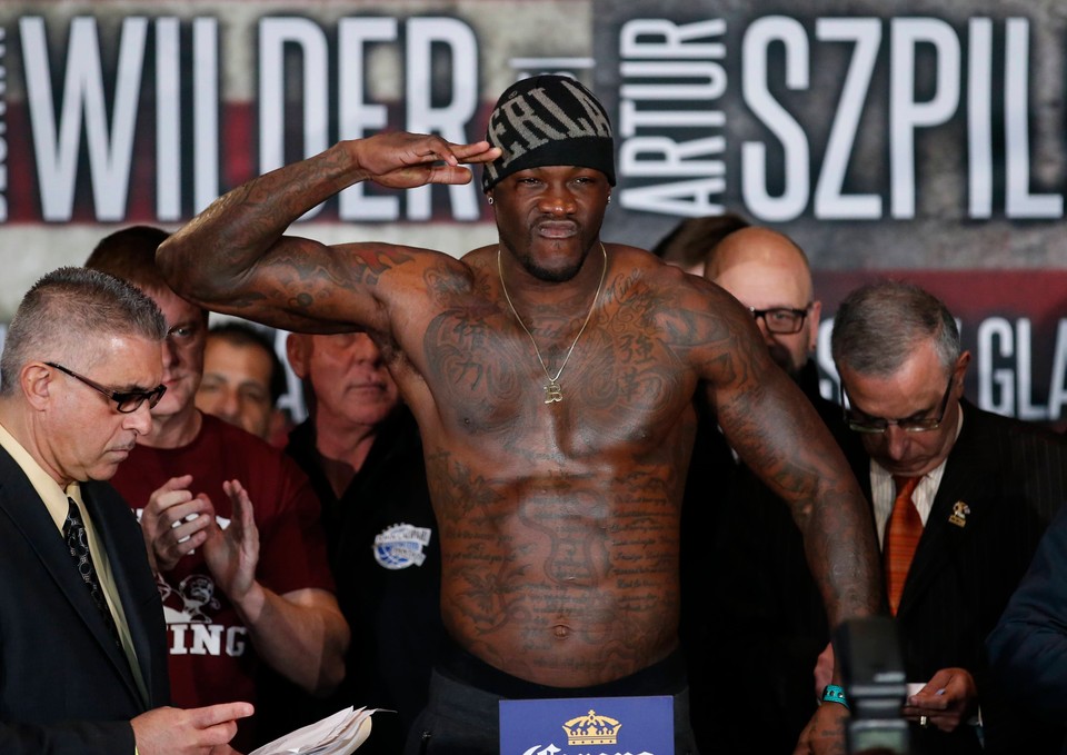 Deontay Wilder - Artur Szpilka: ceremonia ważenia