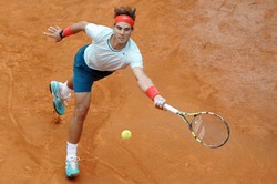 Rafael Nadal zdemolował Rogera Federera w finale turnieju w Rzymie