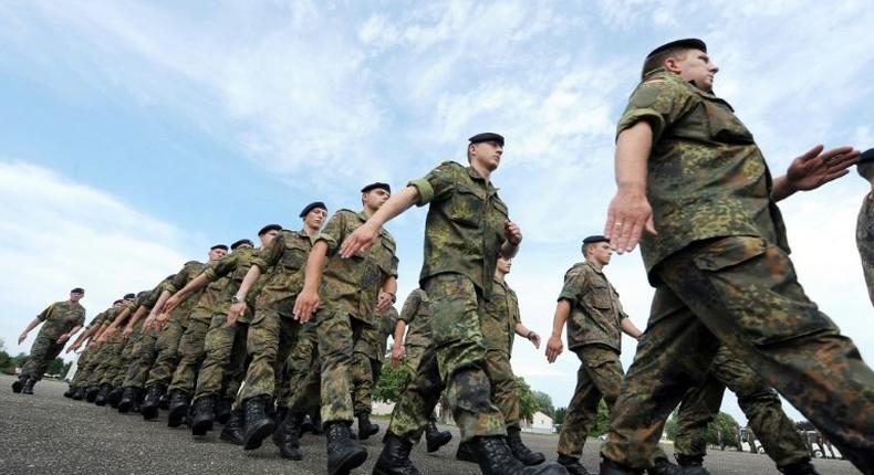 Two of the arrested German soldiers were stationed at Illkirch in northeastern France, where a battalion of German combat troops has been stationed since 2010 as part of the joint Franco-German Brigade