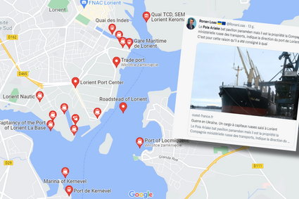 Francuzi wyłapują rosyjskie statki. Transport soi zablokowany