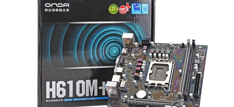Chińska firma stworzyła płytę główną dla Intel Alder Lake ze slotami DDR4 i DDR5