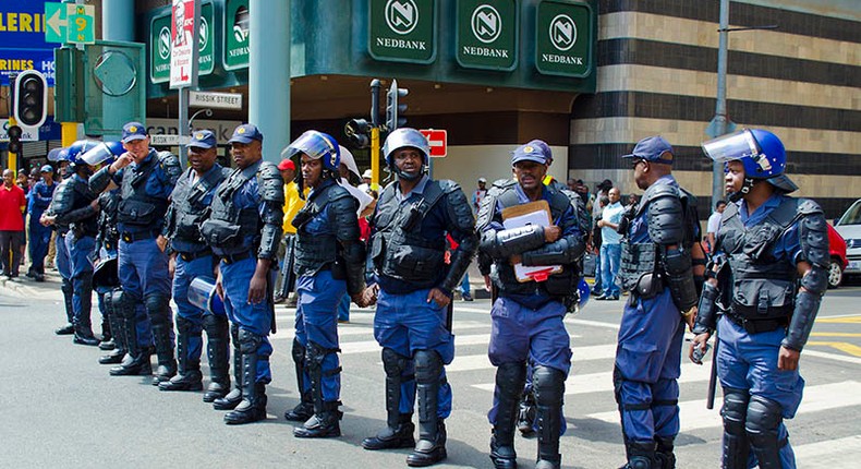 10 African countries with the highest level of police professionalism.