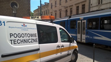 Kraków: tramwajowe utrudnienia o poranku