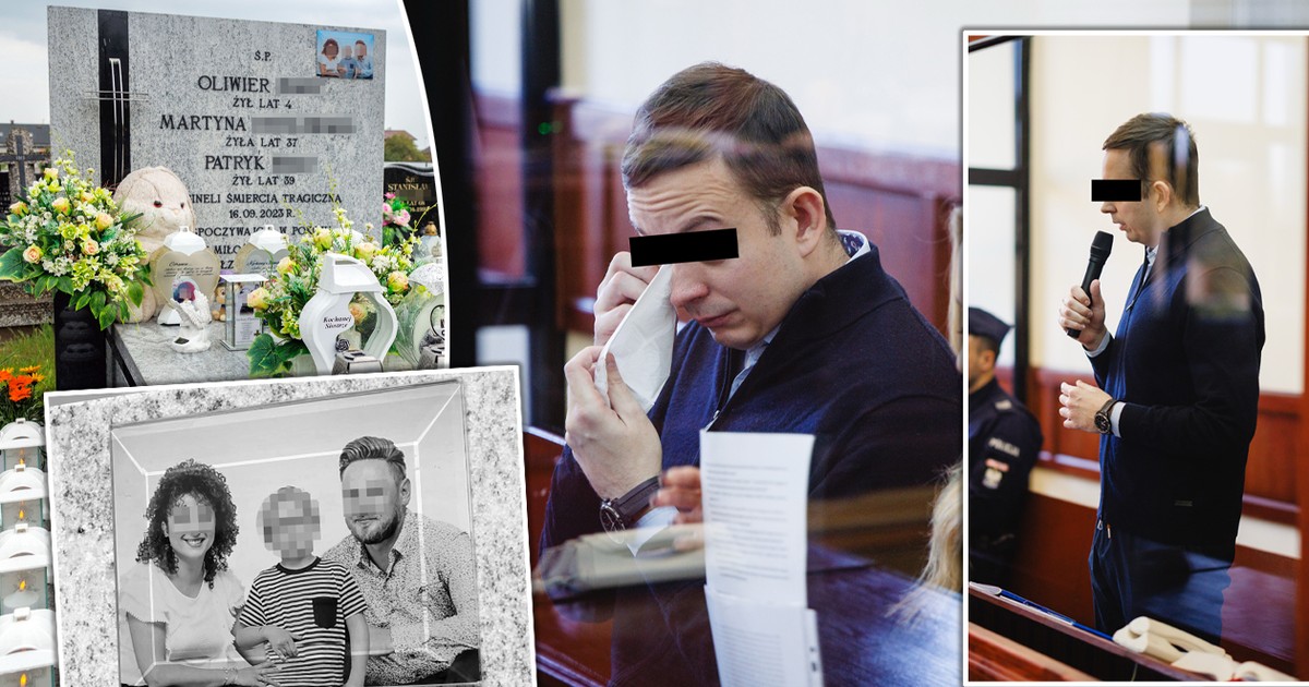 Rodziny ofiar i oskarżony twarzą w twarz w sądzie. "Chcę go zobaczyć" mówiła matka Patryka