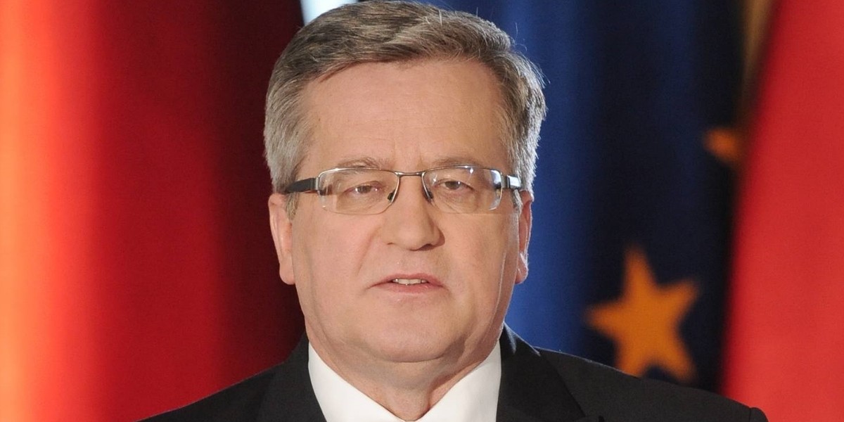 Bronisław Komorowski.