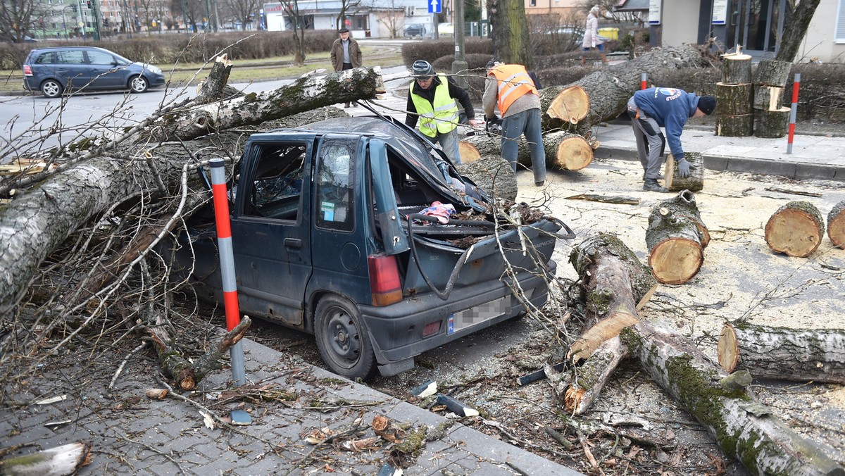 Strażacy wyjeżdżali wczoraj 1683 razy do usuwania skutków silnego wiatru i ulew; w wyniku wichur ranne zostały cztery osoby - poinformował rzecznik Państwowej Straży Pożarnej st. bryg. Paweł Frątczak.