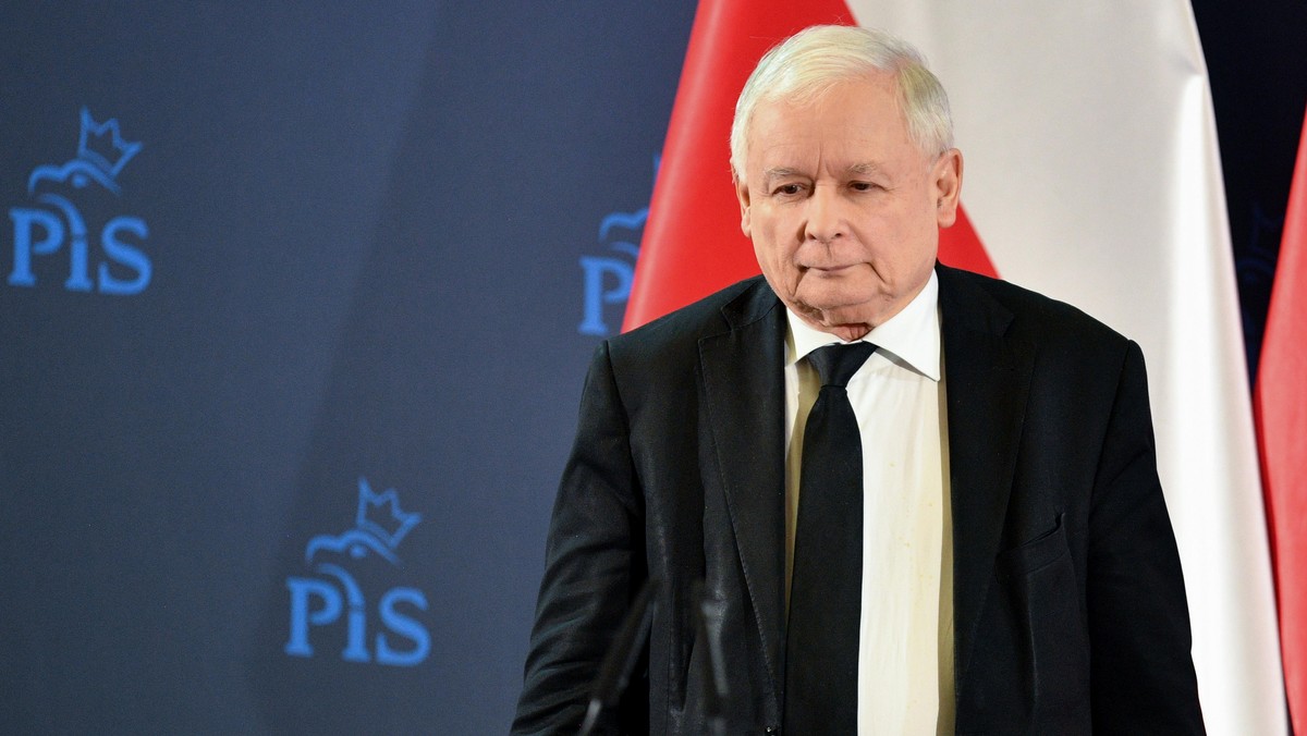 Prezes PiS Jarosław Kaczyński