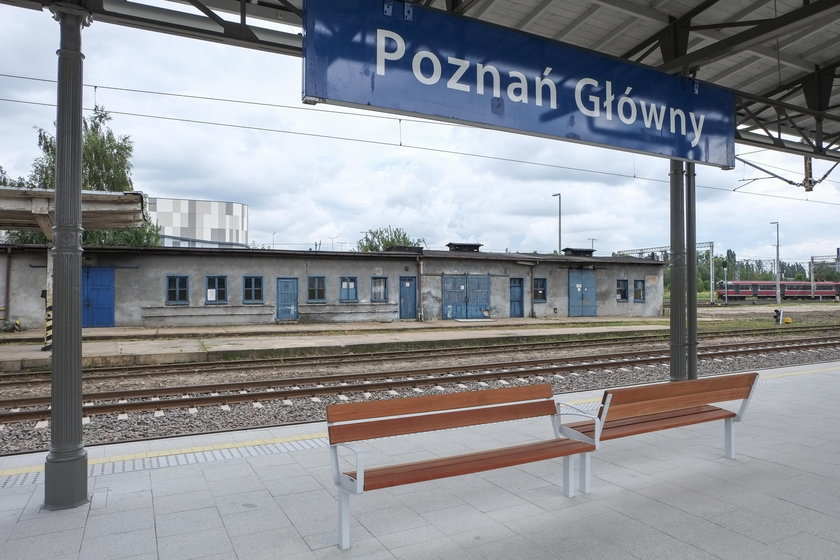 Zakończono remont peronu 4a na dworcu Poznań Główny
