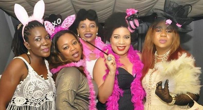 Photos from Monalisa Chinda's dramatic bridal shower