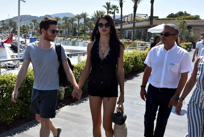 Adrijana Lima i Metin Hara