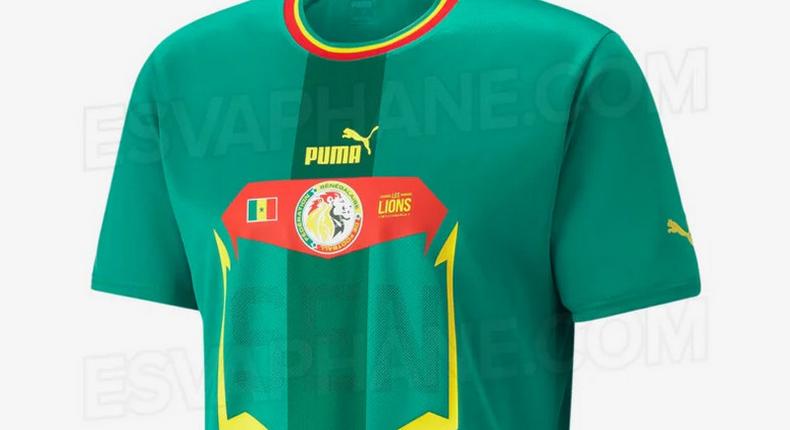 maillot extérieur du Sénégal