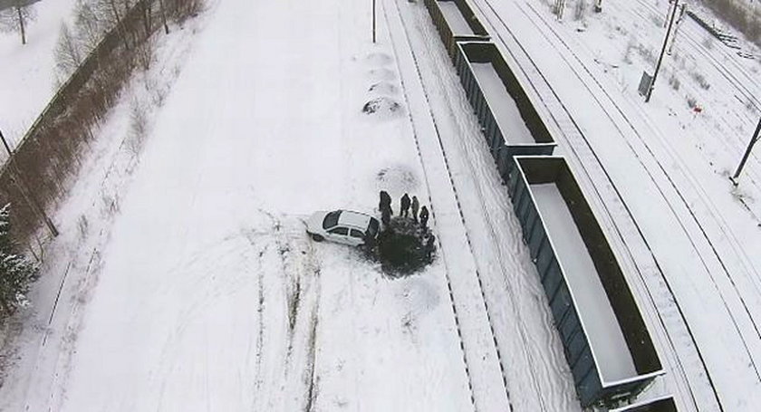 Katowice. PKP Cargo wykorzystuje drony do łapania złodziei węgla 