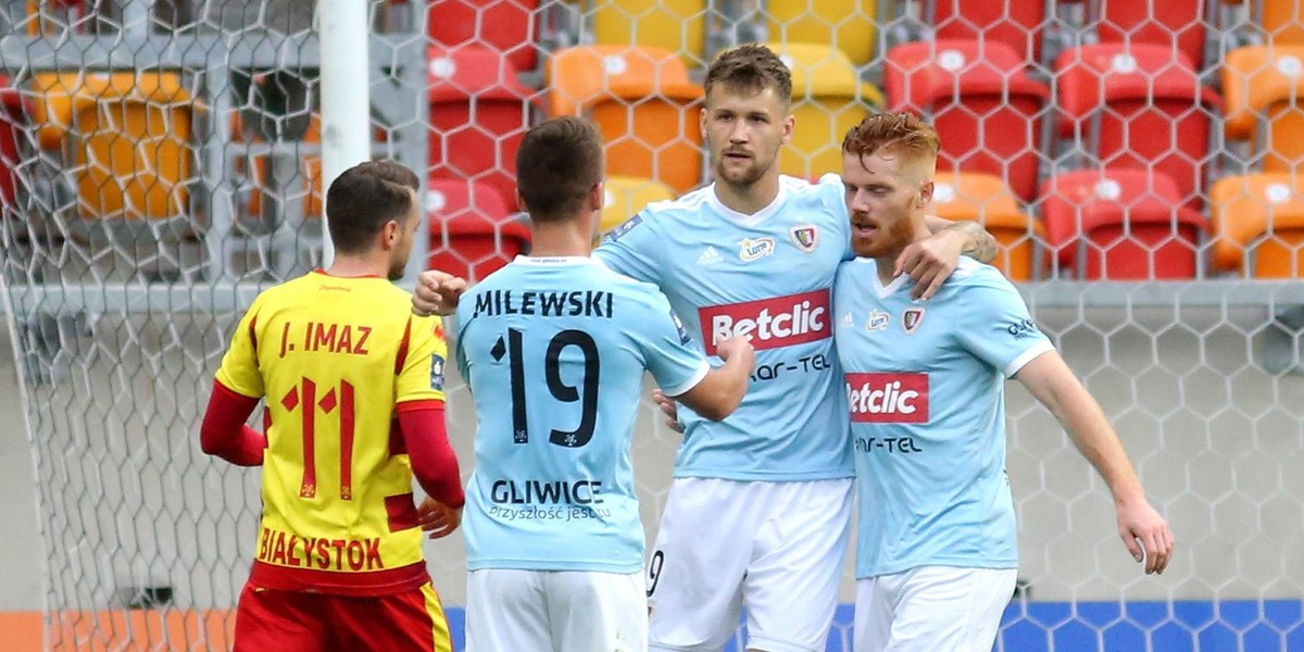 Ekstraklasa 30. kolejka: Jagiellonia – Piast Gliwice 0:2