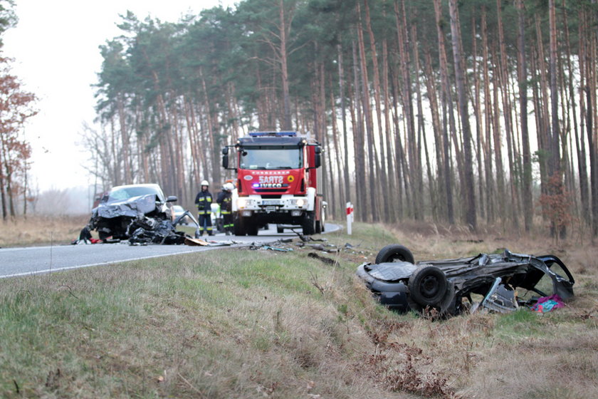 Wypadek w Gorzupii koło Żagania