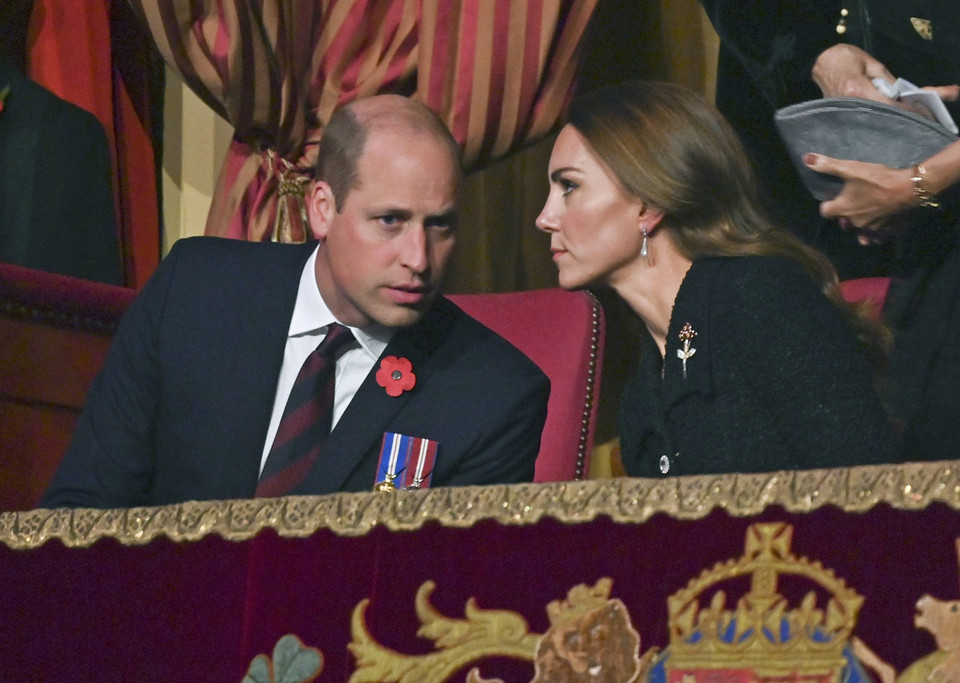 Kate Middleton i książę William w Royal Albert Hall