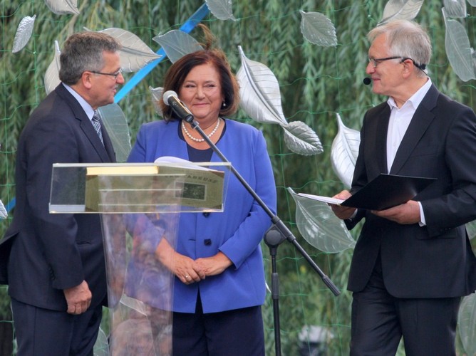 Anna i Bronisław Komorowscy