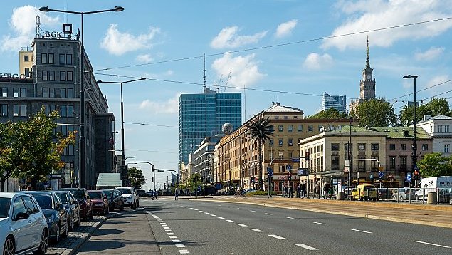 Aleje Jerozolimskie będą zwężone, źródło: UM Warszawa