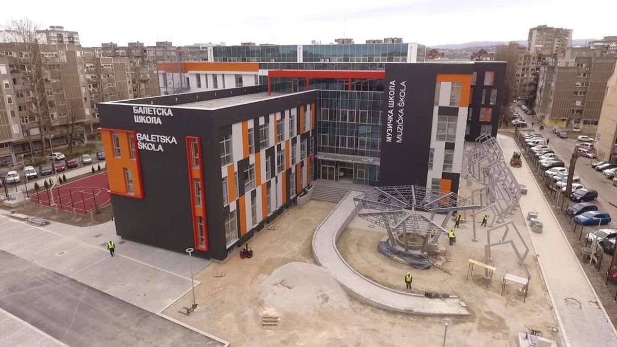 Škola budućnosti u Novom Sadu: Muzičko-baletska škola po najvišim  standardima (FOTO, VIDEO)