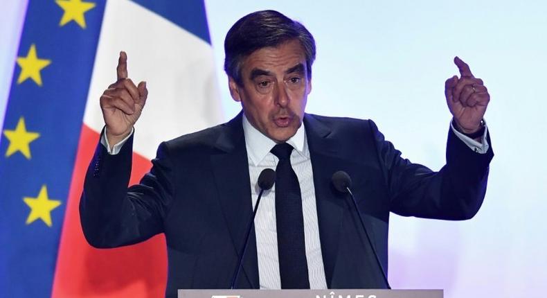 Fillon is set to be charged over allegations he paid his wife and children hundreds of thousands of euros for fake parliamentary jobs