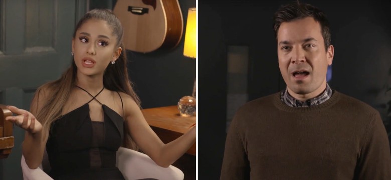 To nowy hit internetu: Ariana Grande i Jimmy Fallon rozmawiają piosenkami!