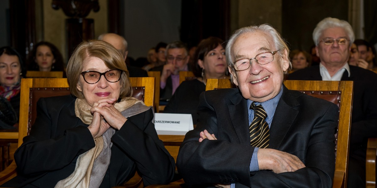 Andrzej Wajda i Krystyna Zachwatowicz