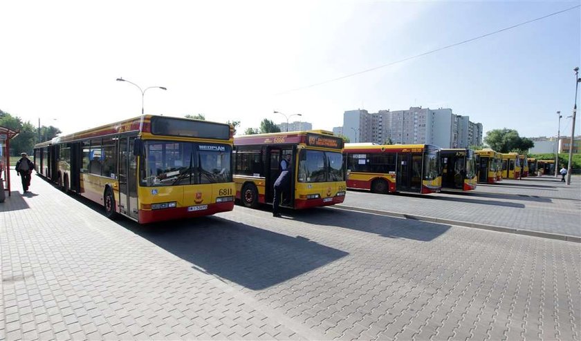 warszawa, autobus, mzk, tłok, pętla