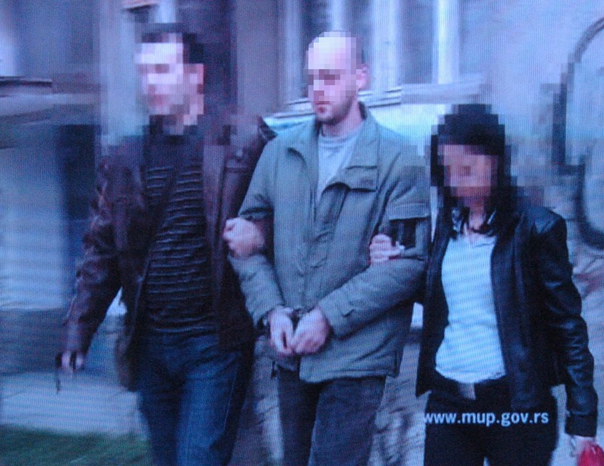 Privođenje jednog od osumnjičenih