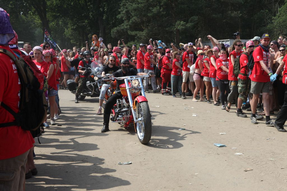 Parada motocykli (fot. Michał Sandecki/wosp.org.pl)