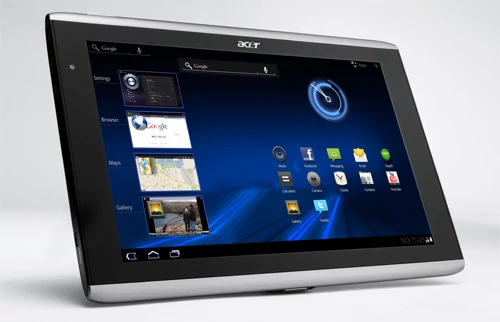 Acer Iconia Tab A500 będzie prawdopodobnie "flagowym" urządzeniem w ofercie producenta. Stanie do boju z iPadem 2, oraz obiecującym, mocno ostatnio przebudowanym Galaxy Tab 10.1 Samsunga