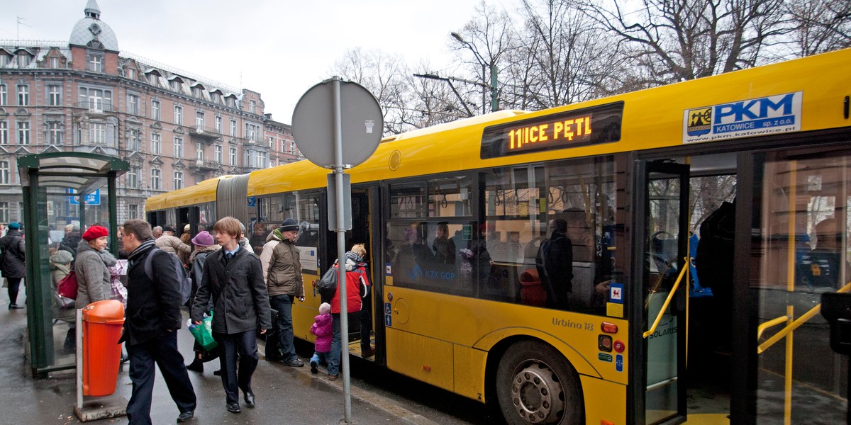 Dworzec autobusowy w Katowicach