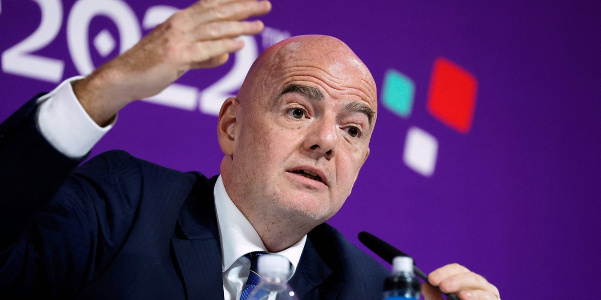 Gianni Infantino ponownie szefem FIFA. 