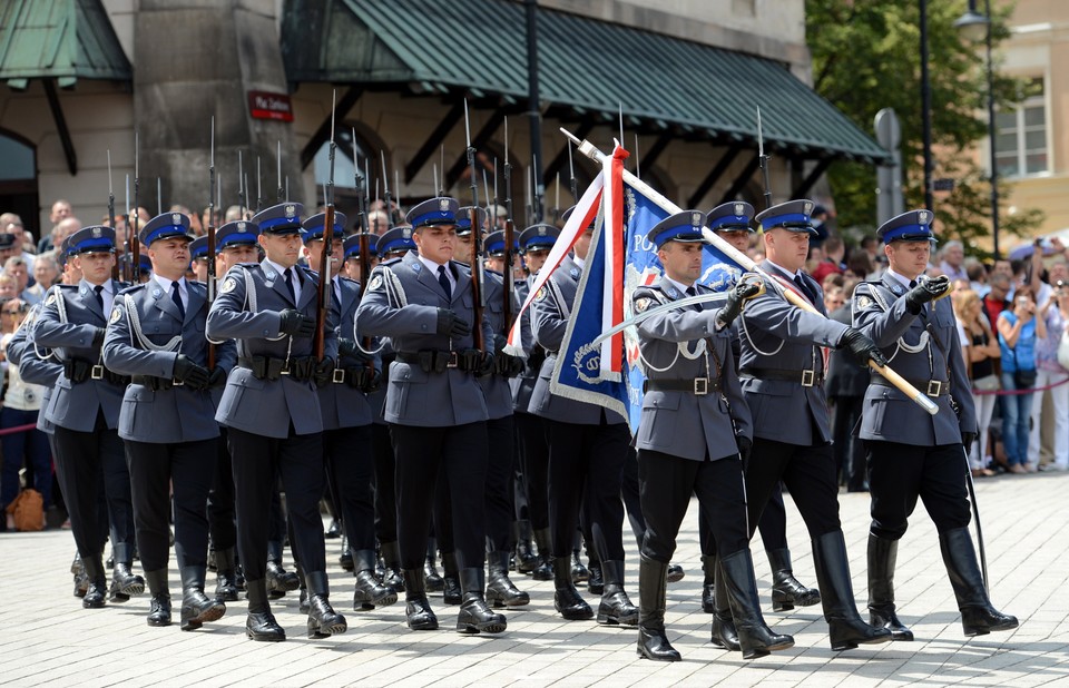 WARSZAWA ŚWIĘTO POLICJI OBCHODY